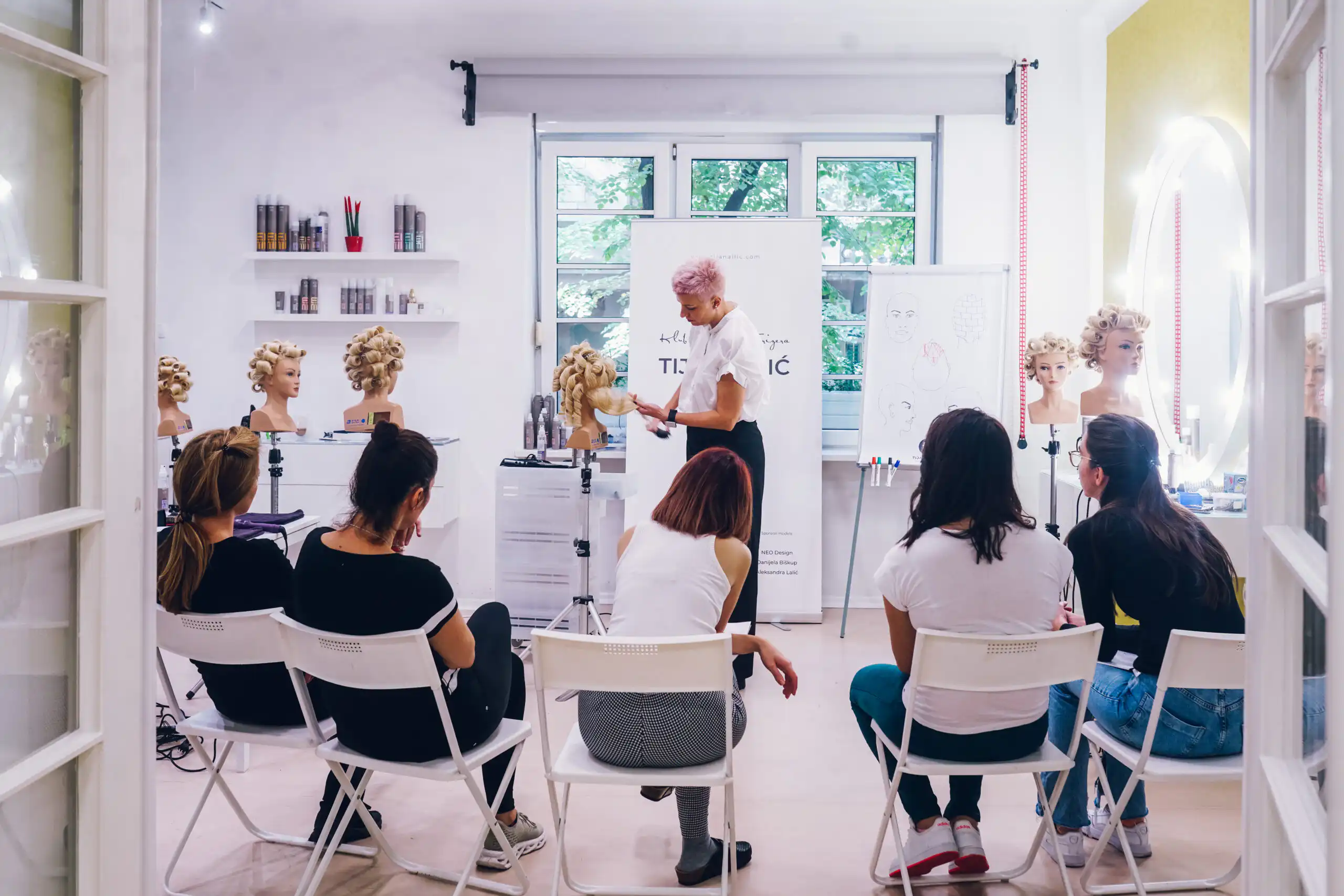 Formal Hairstyle Workshop — education gallery
