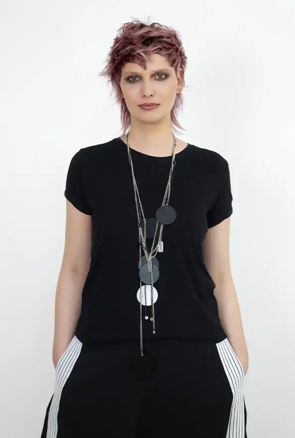 Edgy Mullet with Geometric Bangs — education gallery