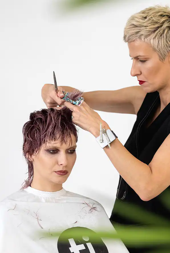 Edgy Mullet with Geometric Bangs — education gallery