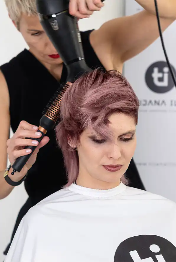 Edgy Mullet with Geometric Bangs — education gallery