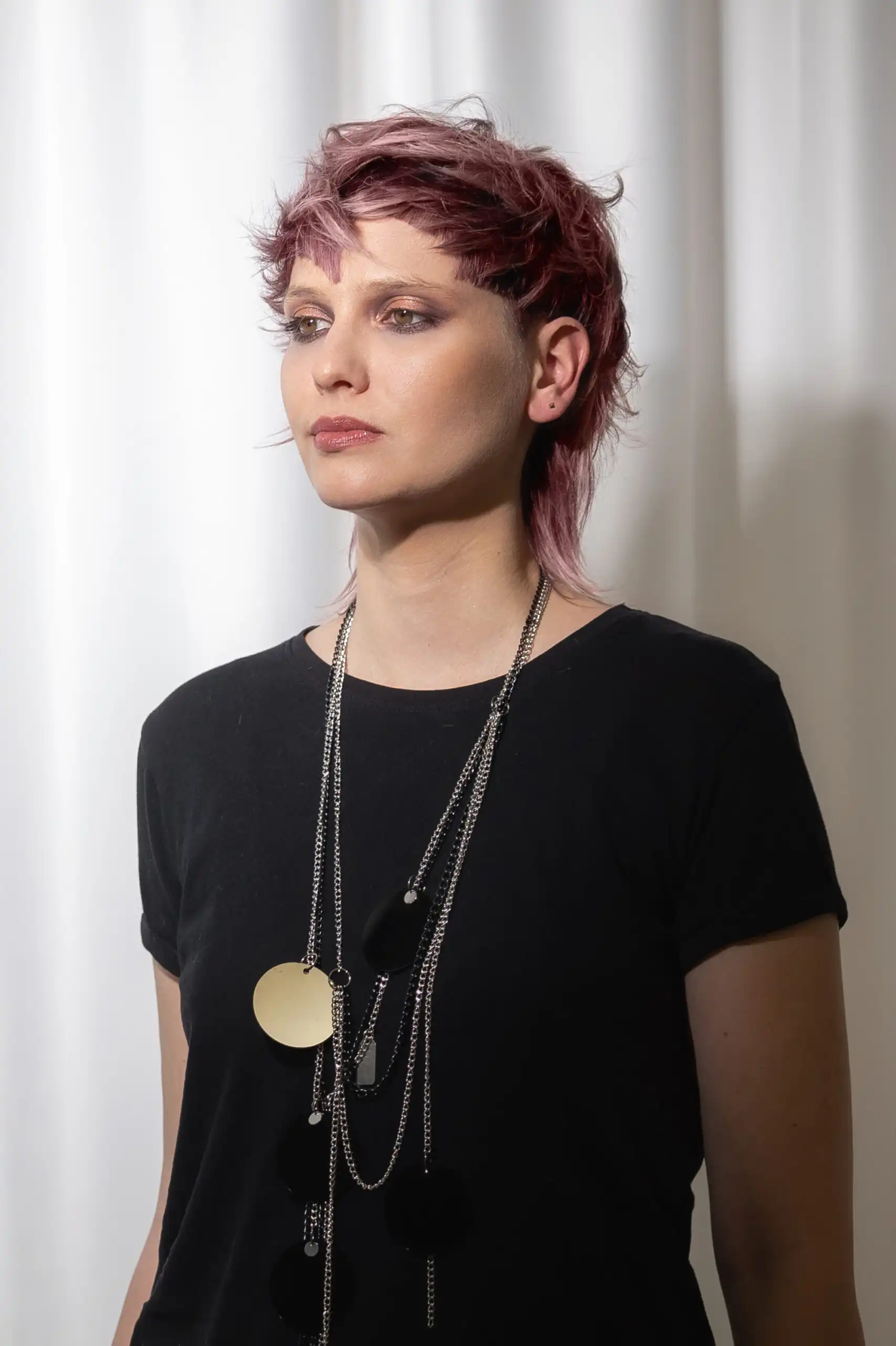 Edgy Mullet with Geometric Bangs — education gallery